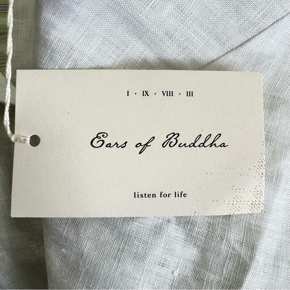 Ears Of Buddha Chrissy Sleeveless Silk Button Down Top Lace Detail Size XS‎ - Picture 11 of 13